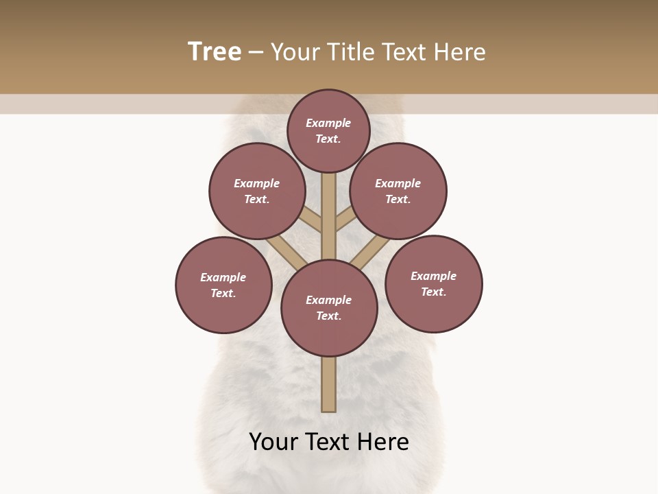 Furry Animal Fur PowerPoint Template