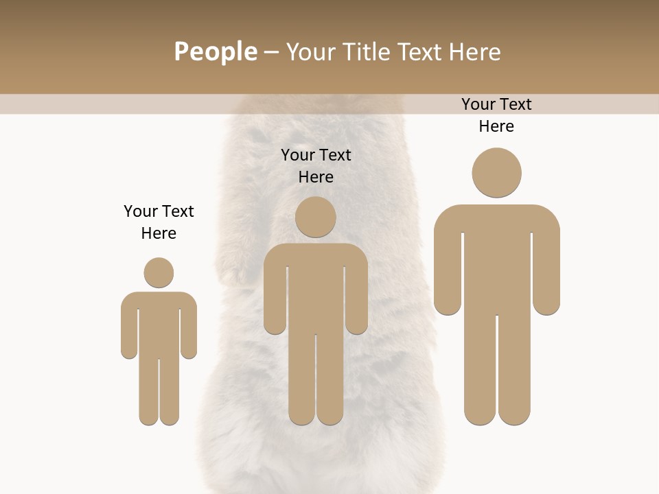 Furry Animal Fur PowerPoint Template