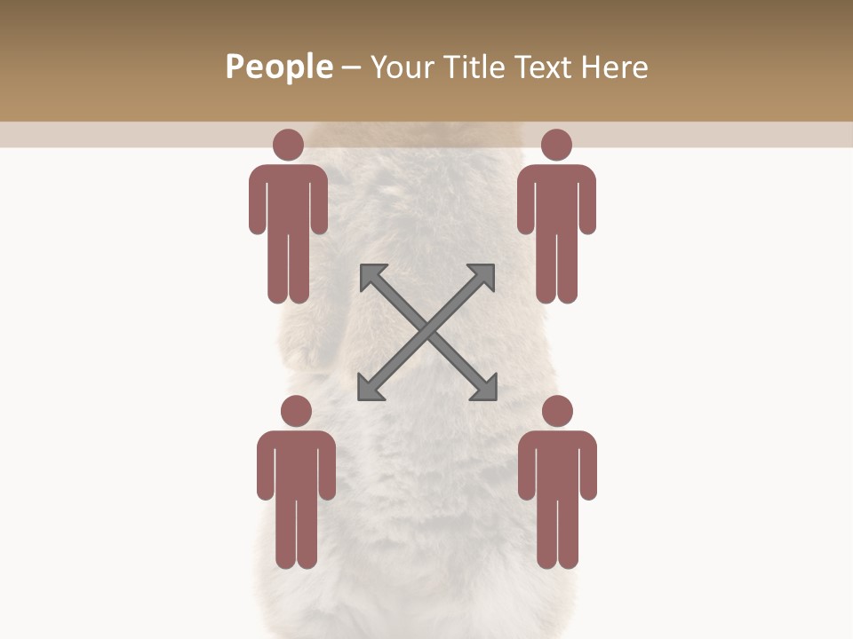Furry Animal Fur PowerPoint Template