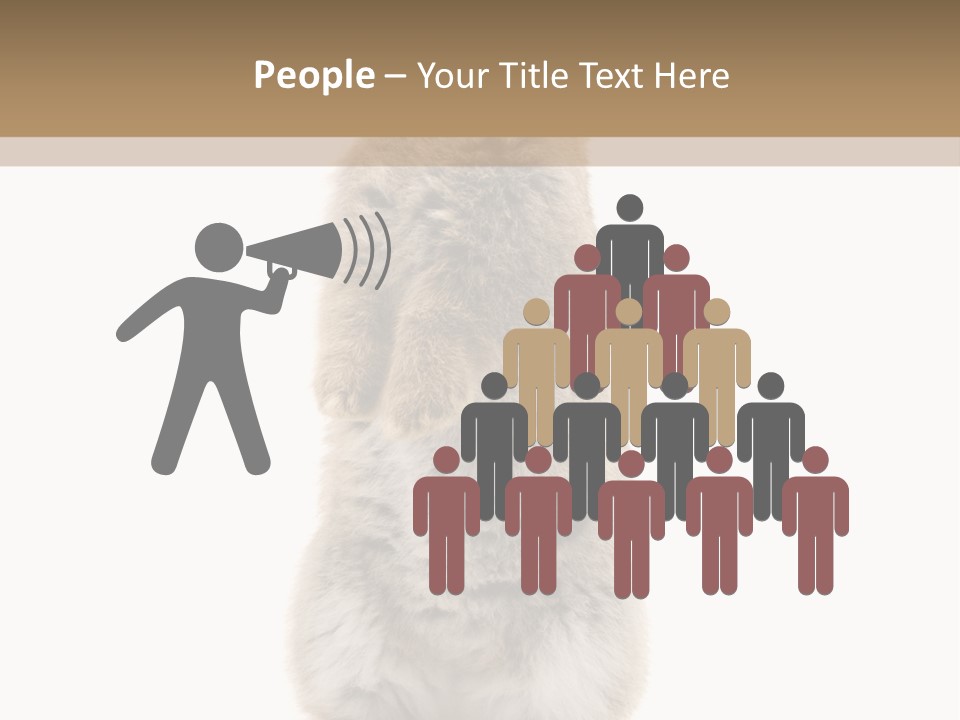 Furry Animal Fur PowerPoint Template