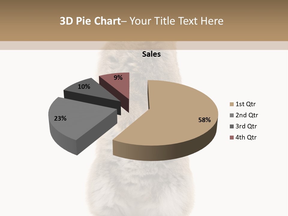 Furry Animal Fur PowerPoint Template