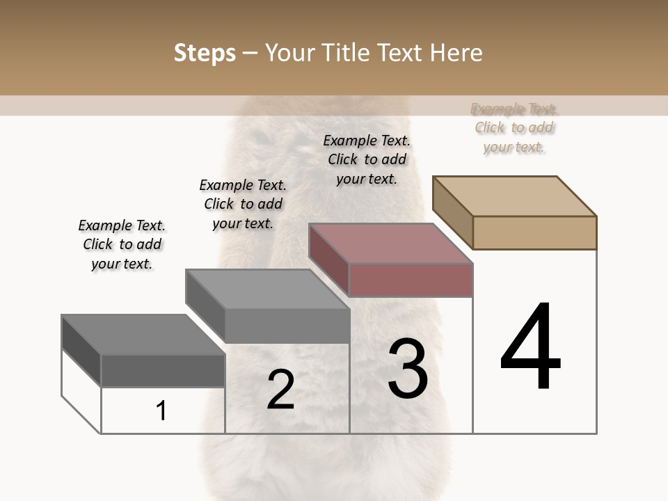Furry Animal Fur PowerPoint Template