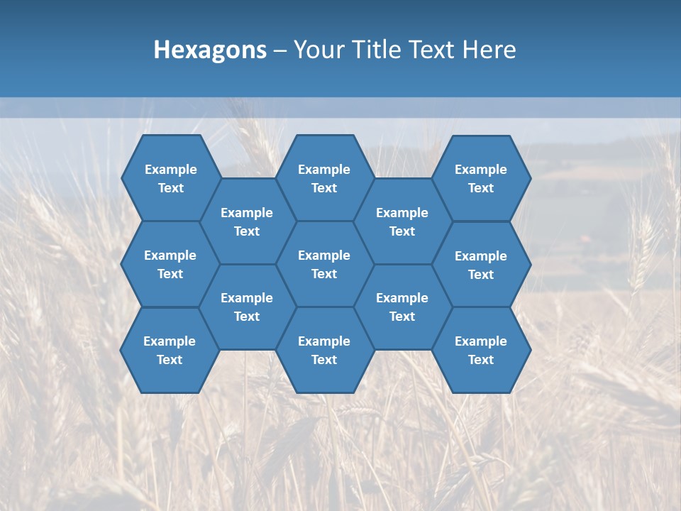 Hill Harvest Grass PowerPoint Template