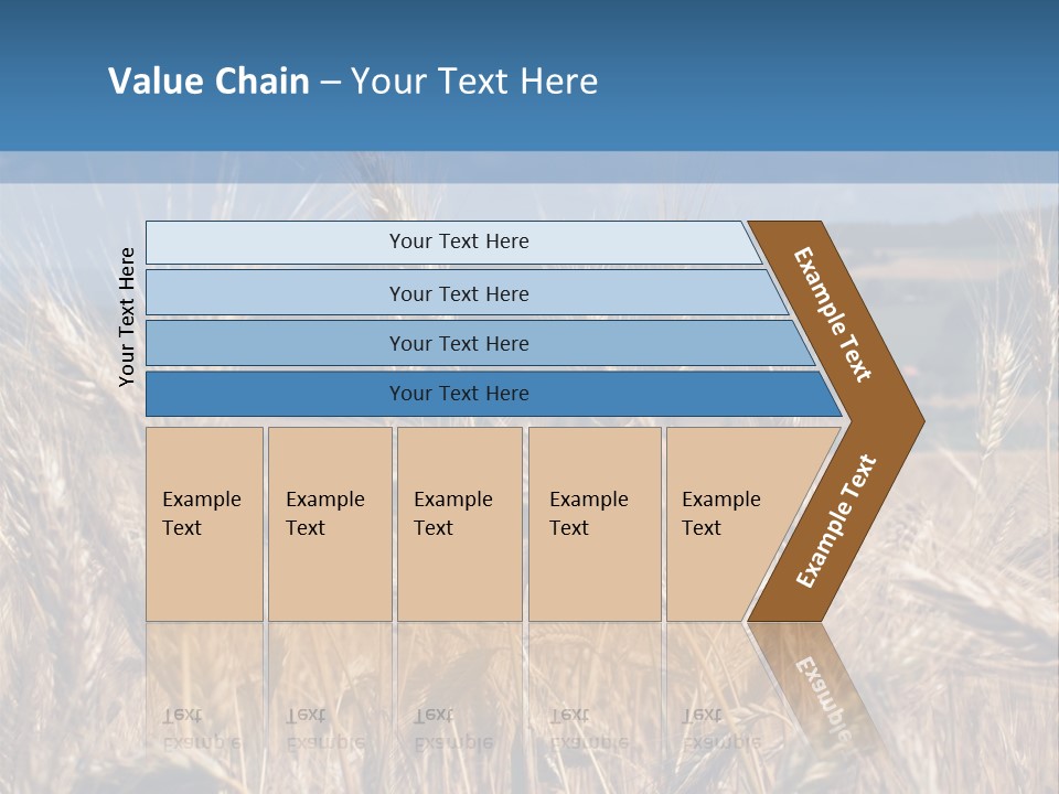 Hill Harvest Grass PowerPoint Template