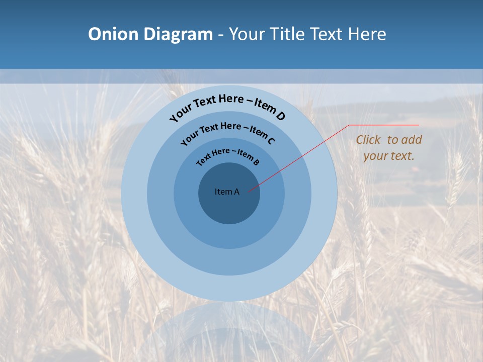 Hill Harvest Grass PowerPoint Template