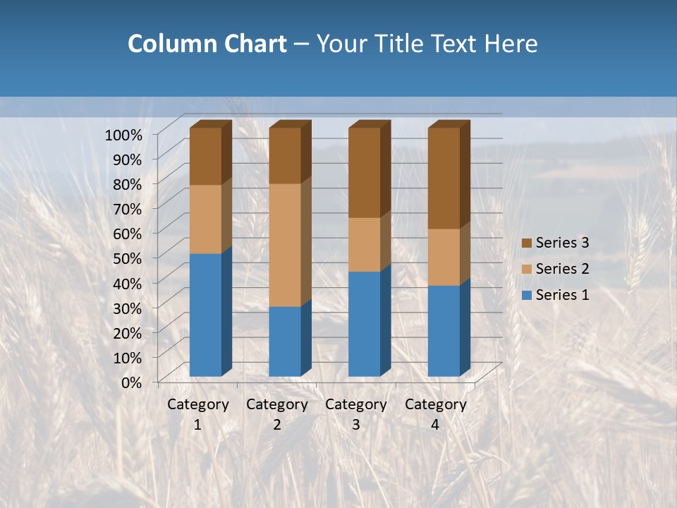 Hill Harvest Grass PowerPoint Template