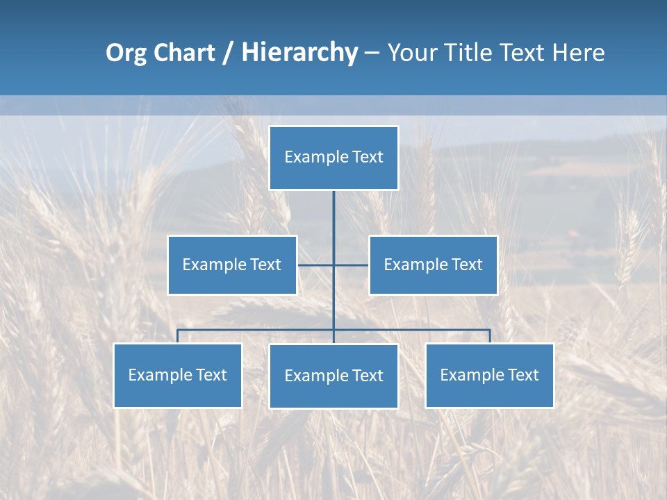 Hill Harvest Grass PowerPoint Template