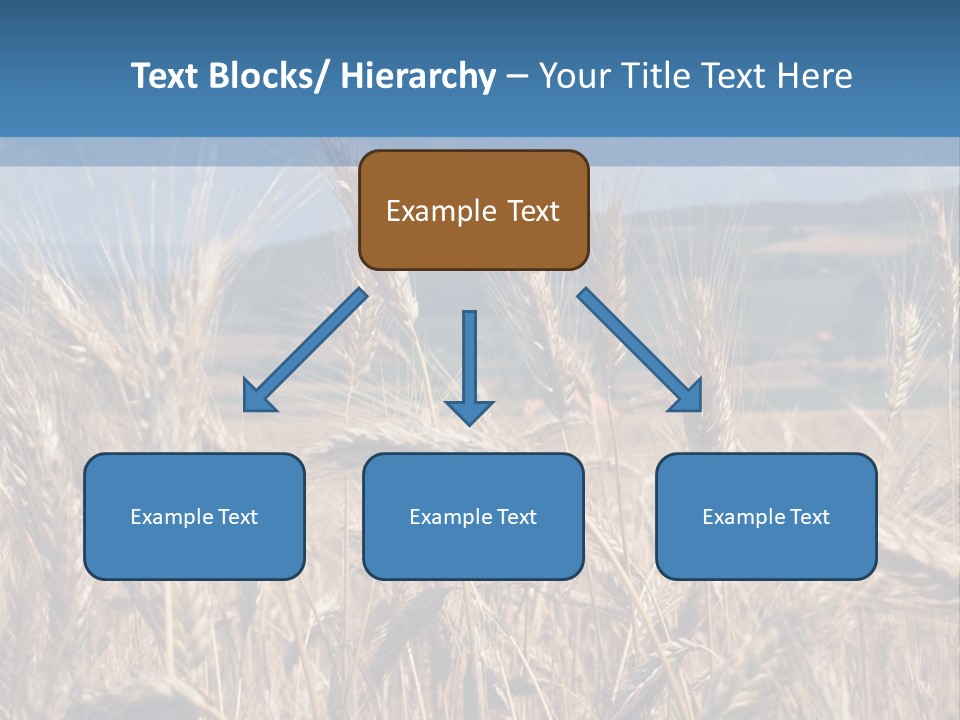 Hill Harvest Grass PowerPoint Template