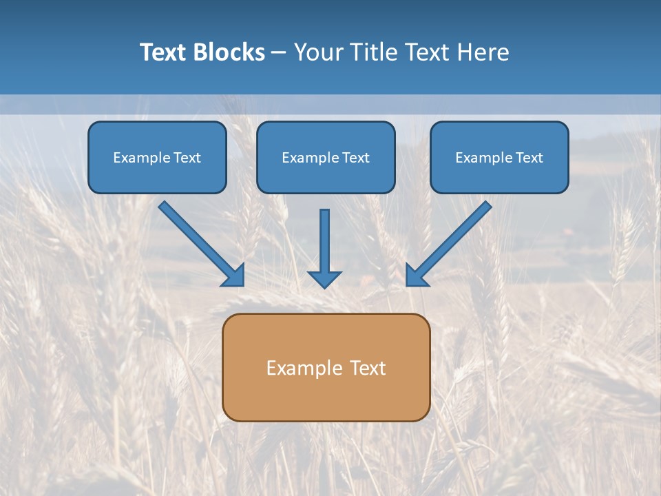 Hill Harvest Grass PowerPoint Template
