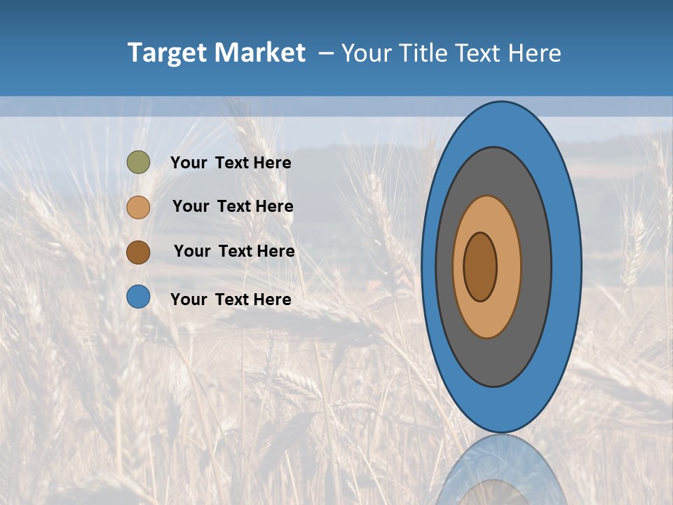 Hill Harvest Grass PowerPoint Template