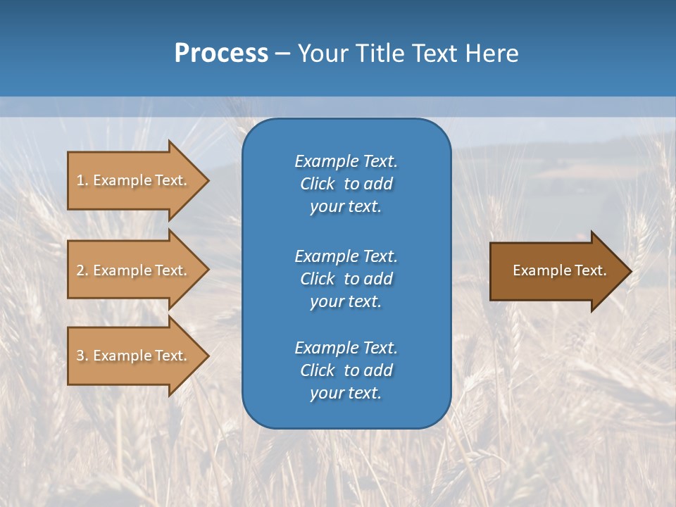 Hill Harvest Grass PowerPoint Template