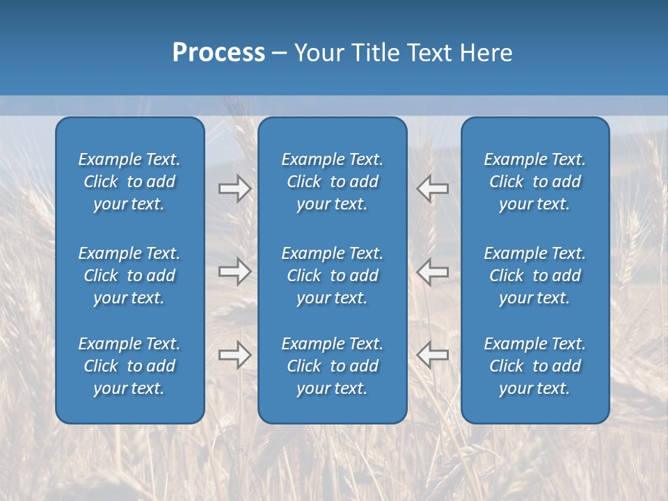 Hill Harvest Grass PowerPoint Template