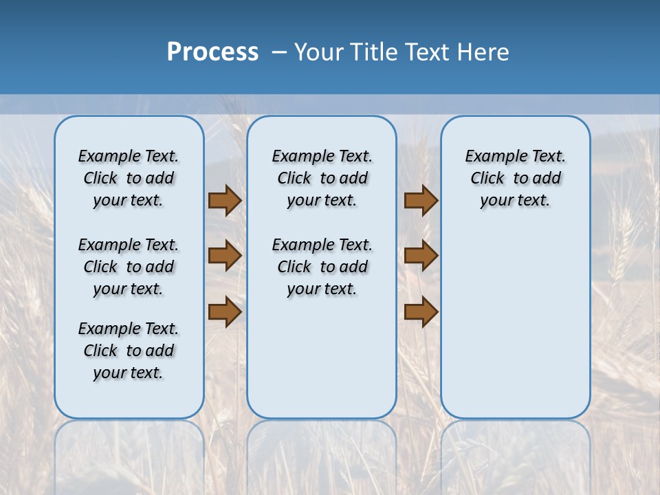 Hill Harvest Grass PowerPoint Template