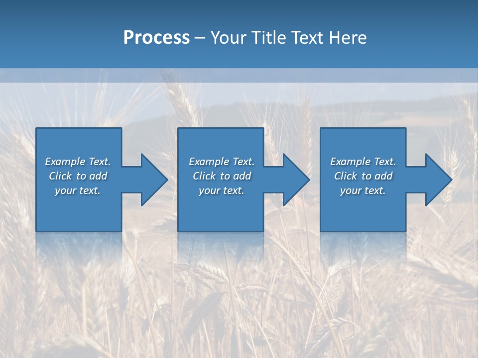Hill Harvest Grass PowerPoint Template