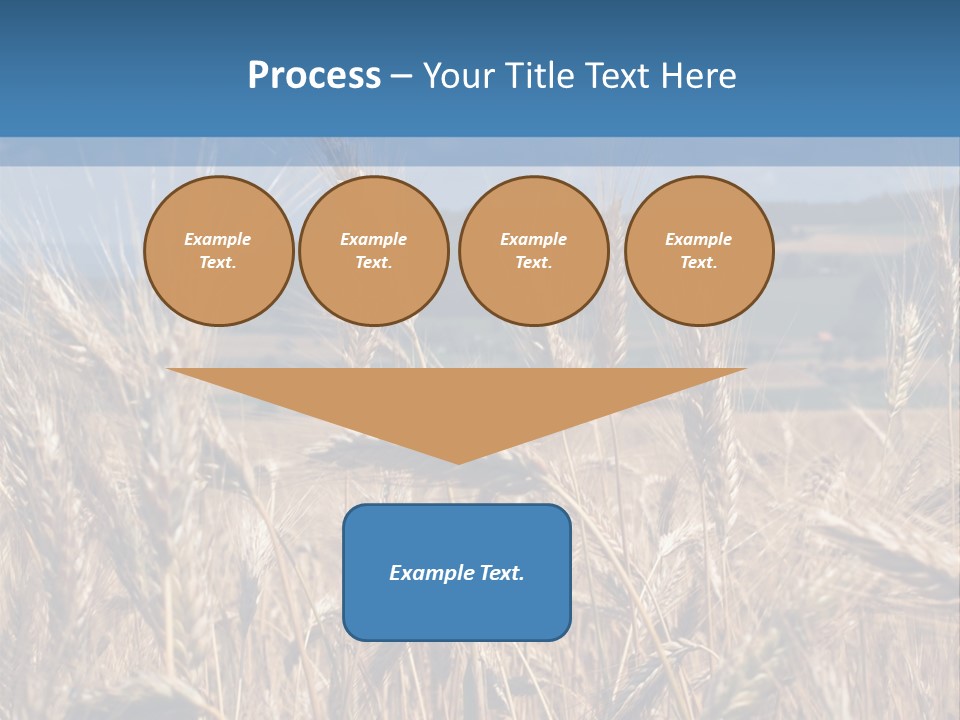 Hill Harvest Grass PowerPoint Template