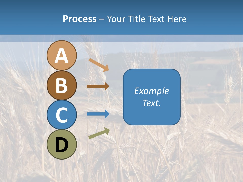 Hill Harvest Grass PowerPoint Template