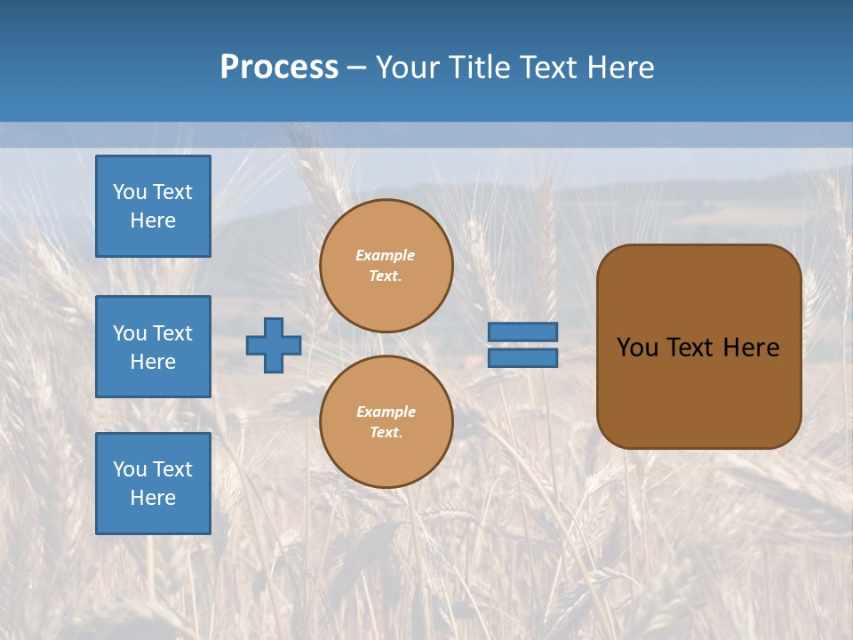 Hill Harvest Grass PowerPoint Template