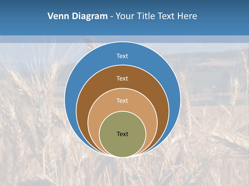 Hill Harvest Grass PowerPoint Template