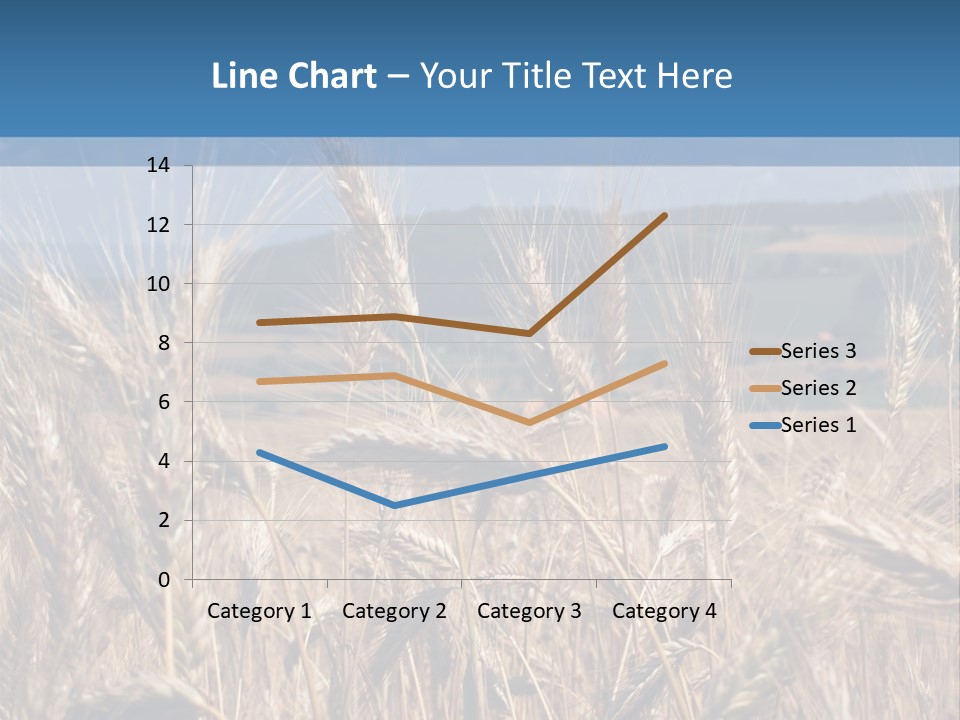 Hill Harvest Grass PowerPoint Template