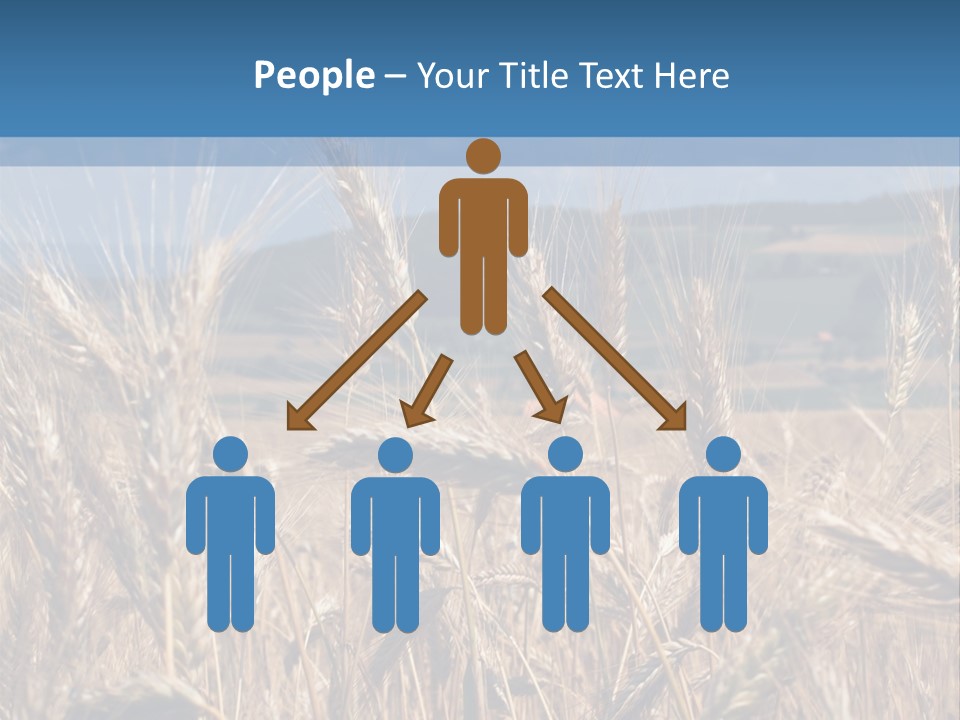 Hill Harvest Grass PowerPoint Template