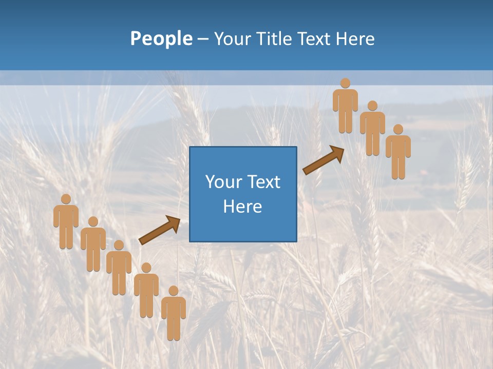 Hill Harvest Grass PowerPoint Template