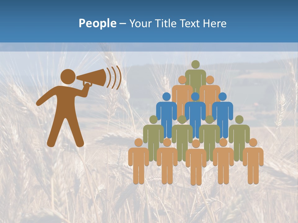 Hill Harvest Grass PowerPoint Template