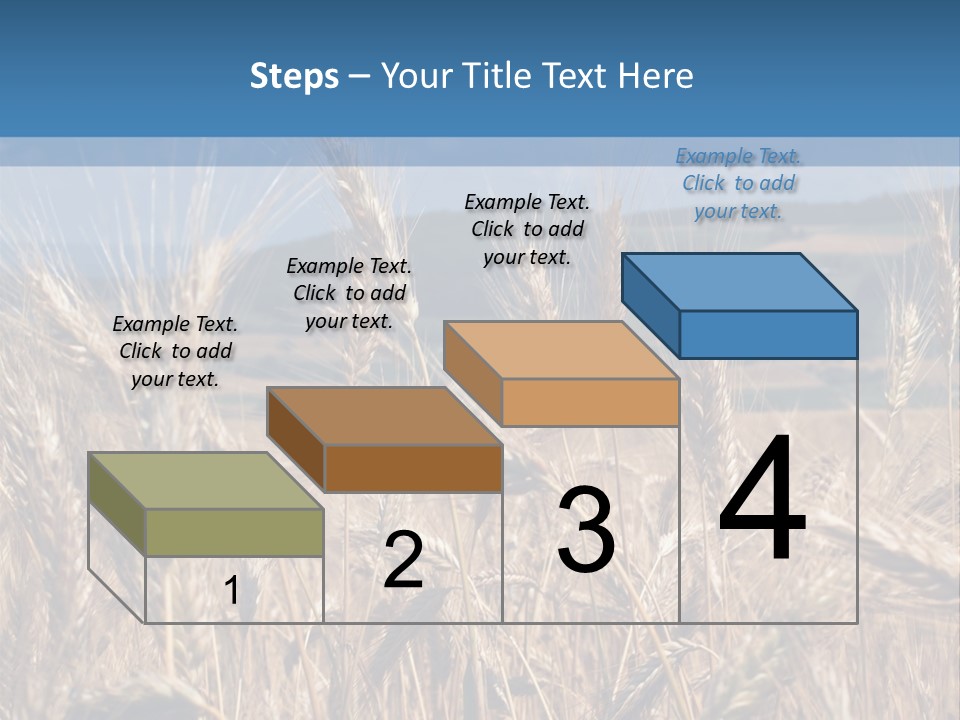 Hill Harvest Grass PowerPoint Template