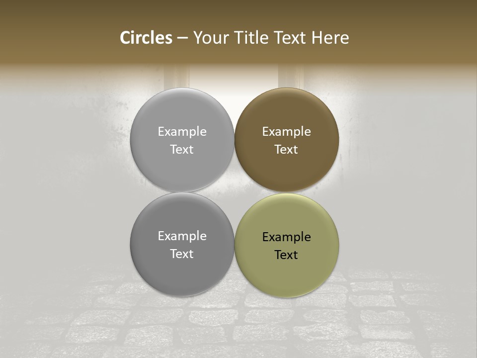 Concept Golden Nobody PowerPoint Template