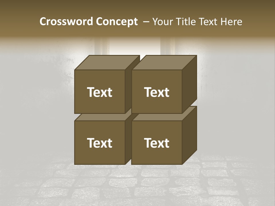 Concept Golden Nobody PowerPoint Template