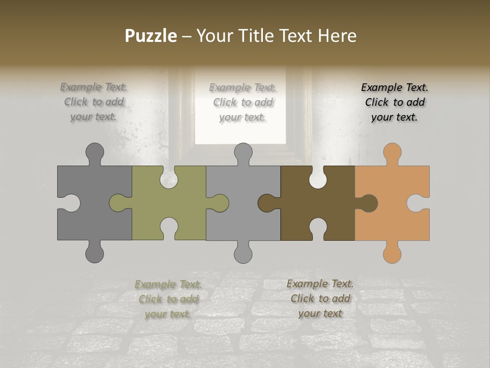 Concept Golden Nobody PowerPoint Template