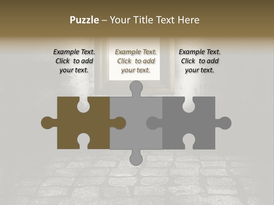 Concept Golden Nobody PowerPoint Template