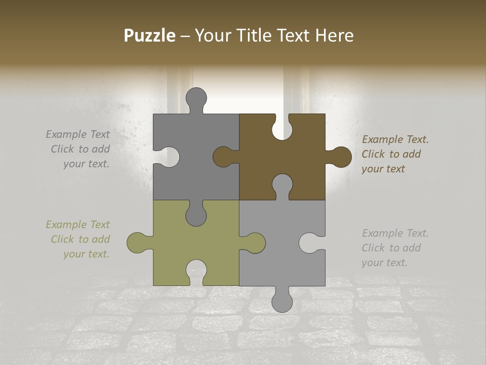 Concept Golden Nobody PowerPoint Template