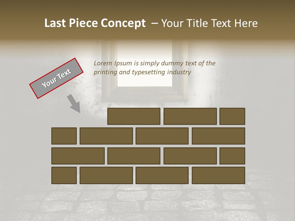 Concept Golden Nobody PowerPoint Template
