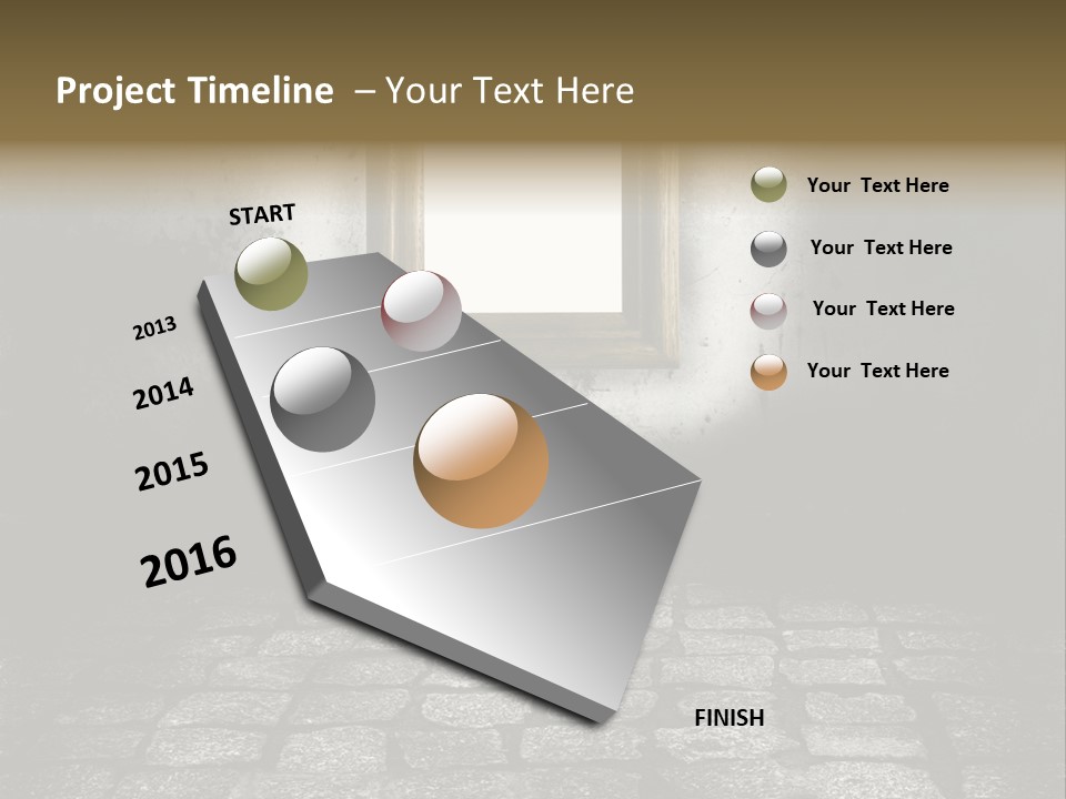 Concept Golden Nobody PowerPoint Template