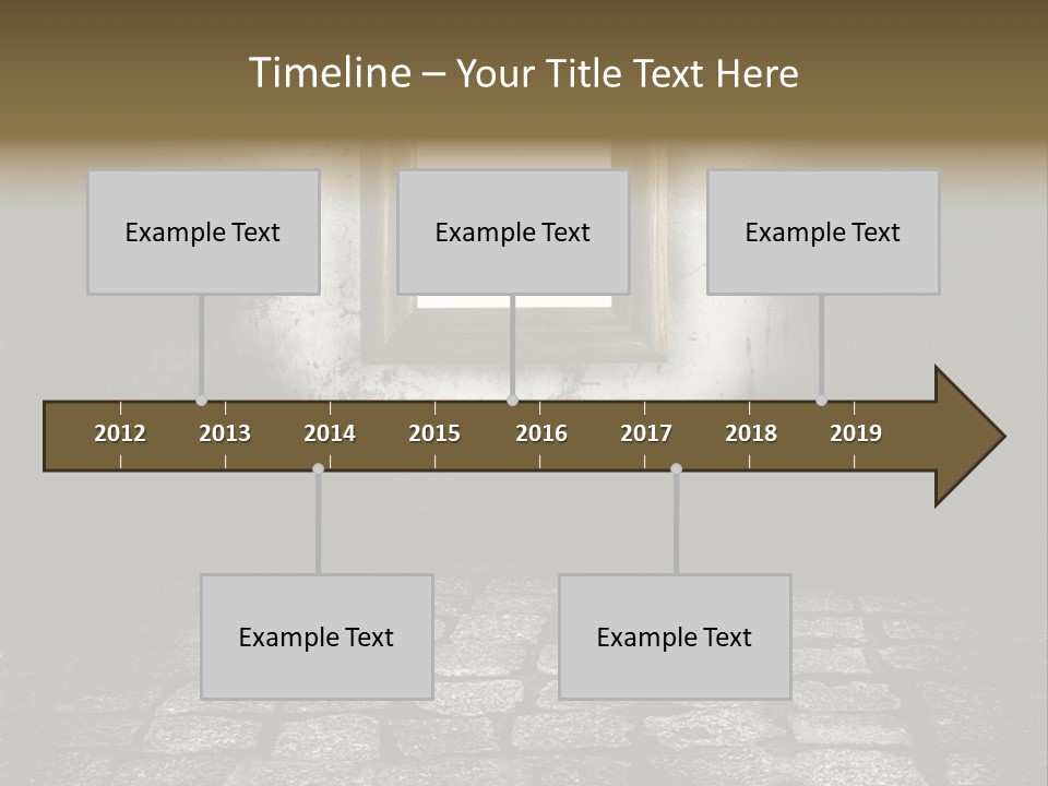 Concept Golden Nobody PowerPoint Template