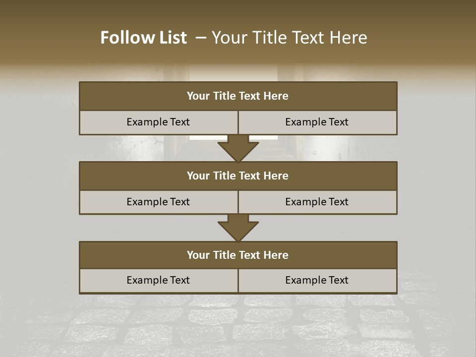 Concept Golden Nobody PowerPoint Template