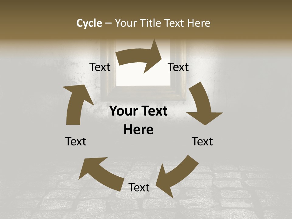 Concept Golden Nobody PowerPoint Template