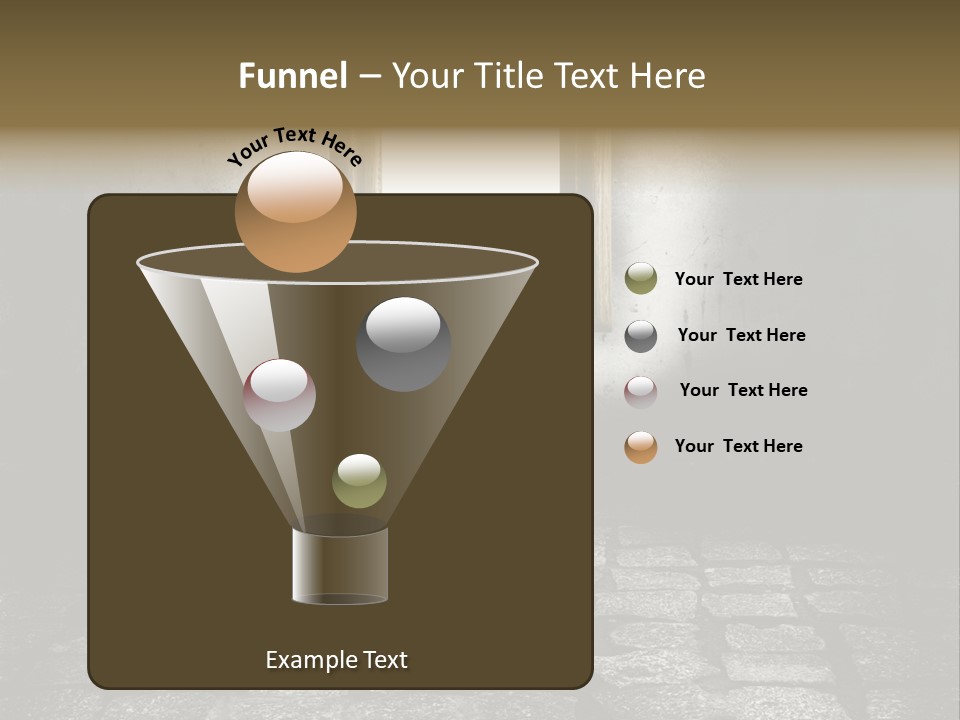 Concept Golden Nobody PowerPoint Template