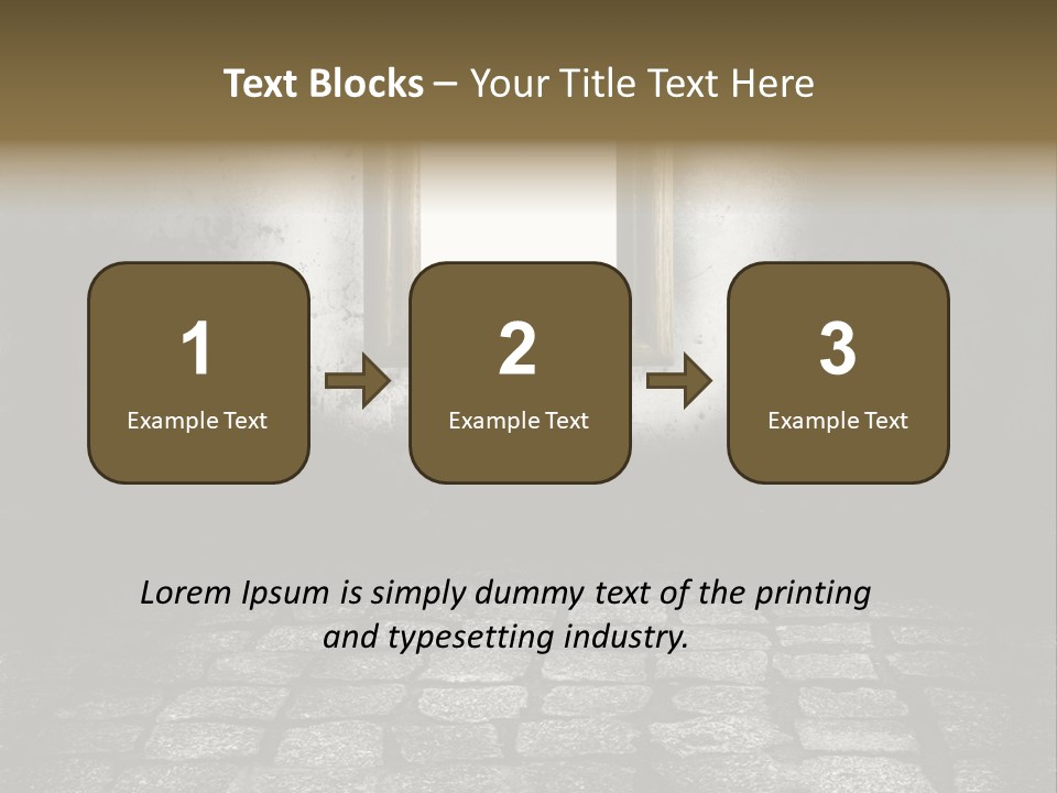 Concept Golden Nobody PowerPoint Template