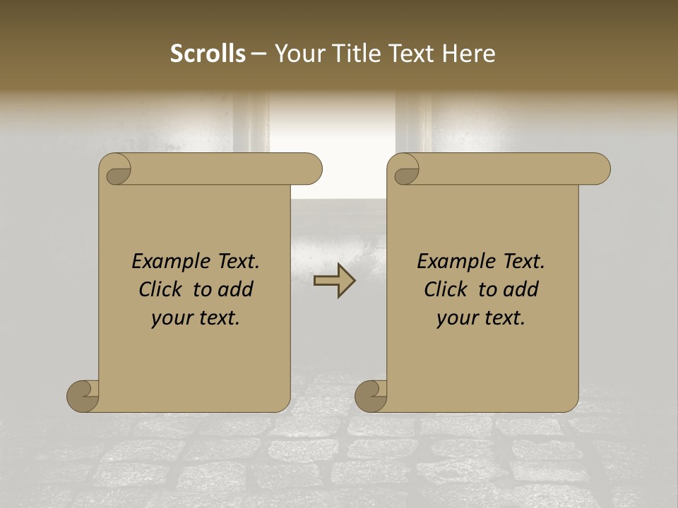 Concept Golden Nobody PowerPoint Template