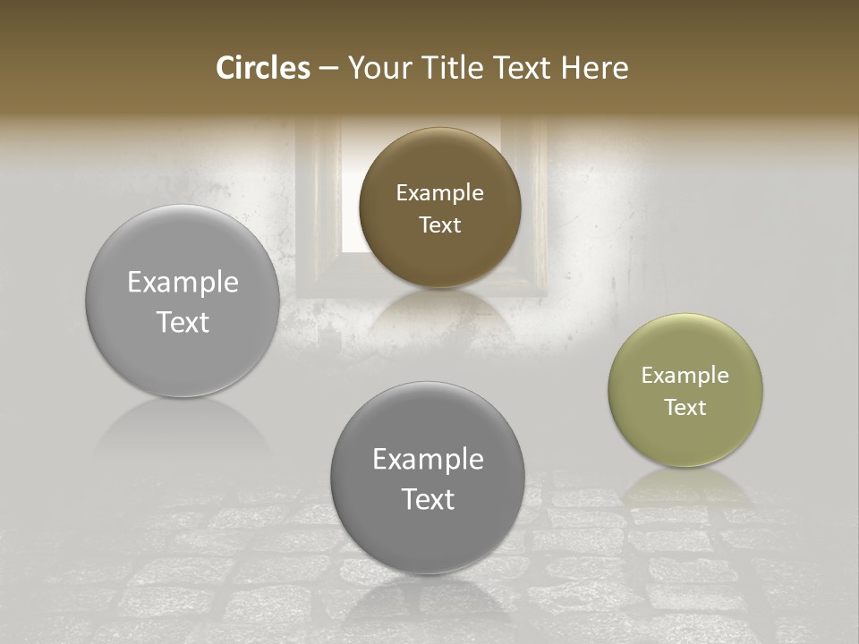 Concept Golden Nobody PowerPoint Template