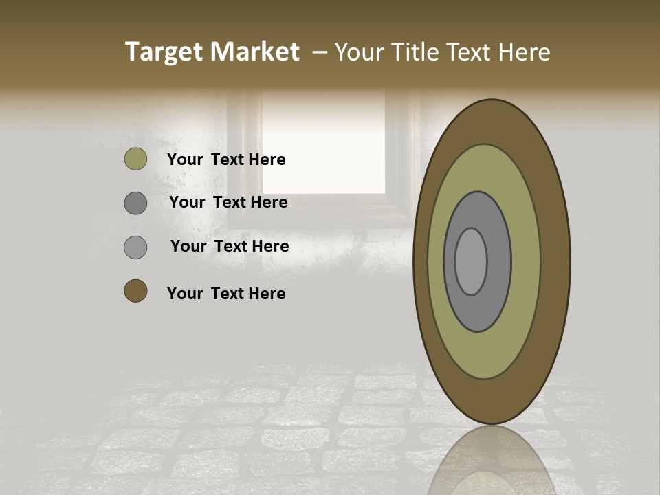 Concept Golden Nobody PowerPoint Template