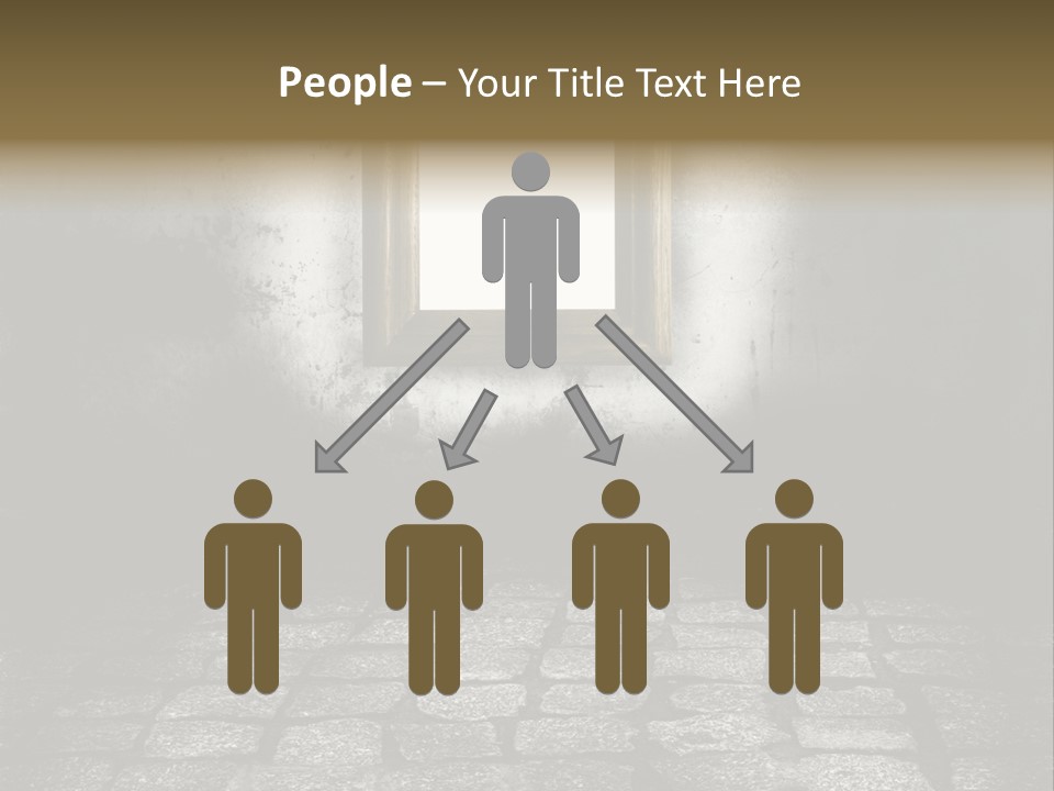 Concept Golden Nobody PowerPoint Template