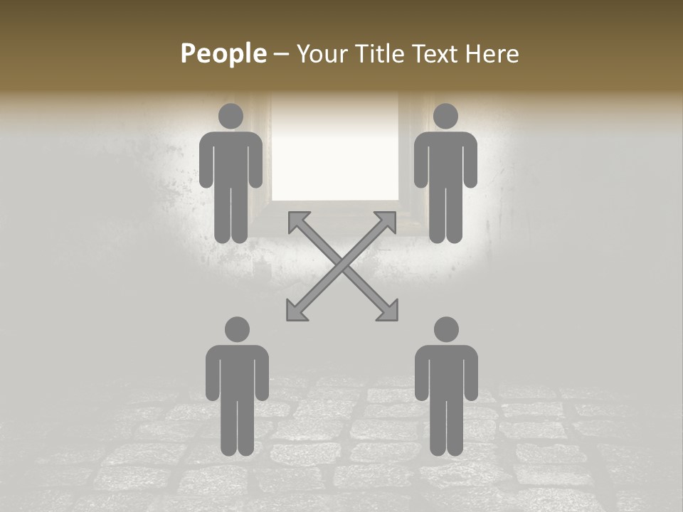 Concept Golden Nobody PowerPoint Template