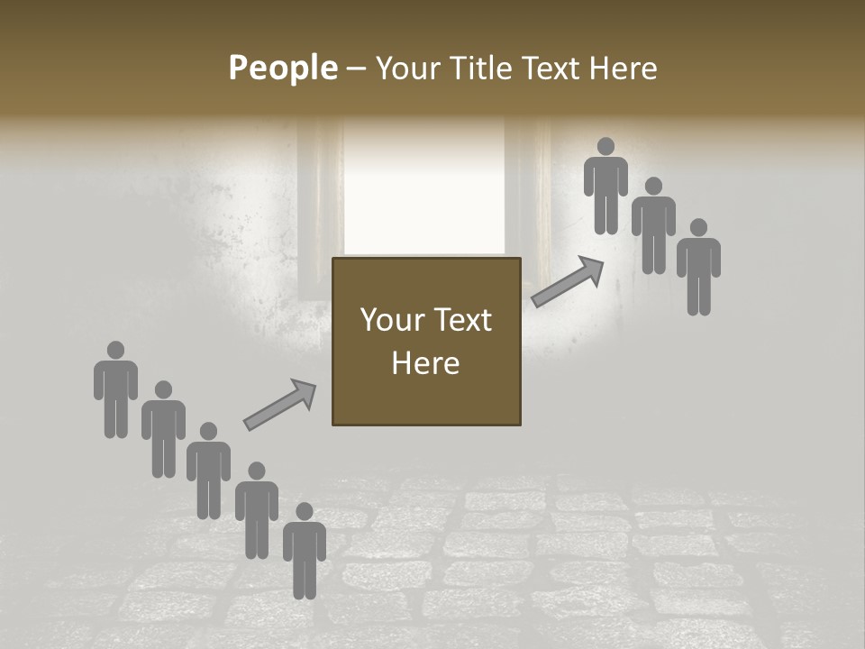 Concept Golden Nobody PowerPoint Template