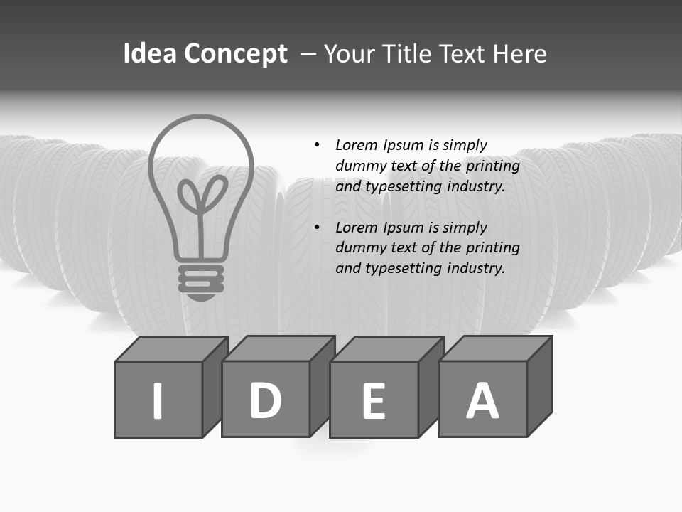 Isolated Graphic Fresh PowerPoint Template