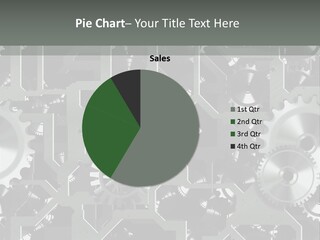 Clock Wheel Machine PowerPoint Template