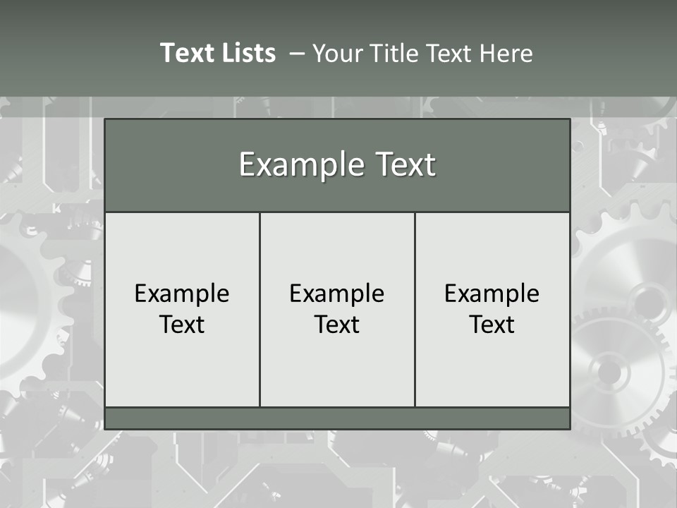 Clock Wheel Machine PowerPoint Template