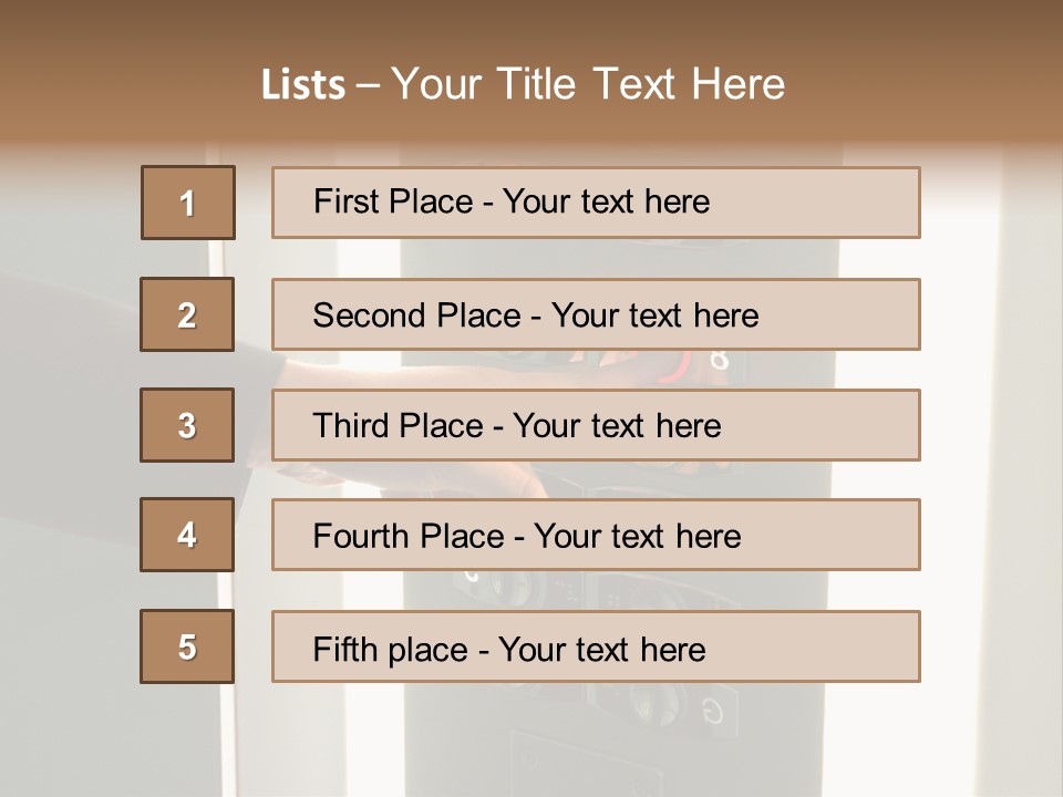 Eight Floor Class PowerPoint Template