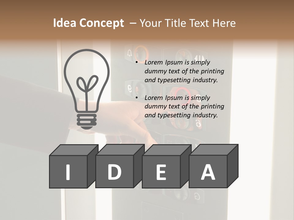 Eight Floor Class PowerPoint Template